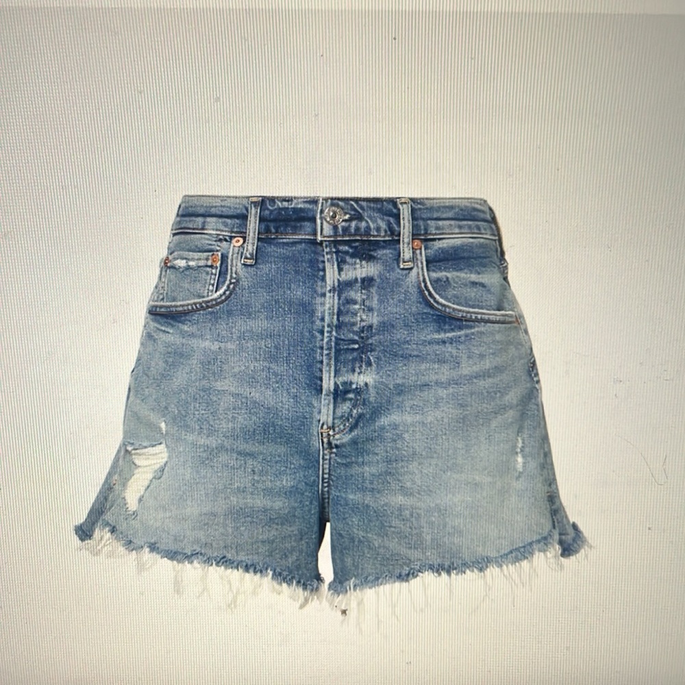 Citizens of Humanity Marlow Distressed Denim Short